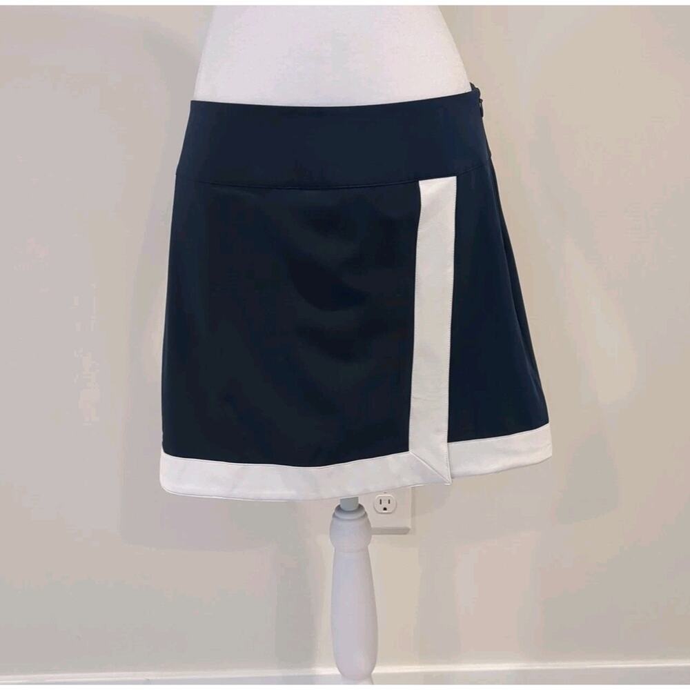 Vineyard Vines Women’s S Performance Golf Skirt Skort Nautical Colorblock New